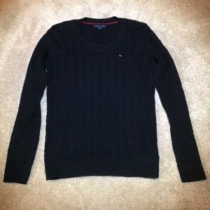 Tommy Hilfiger Cable Knit Crew Sweater, Medium